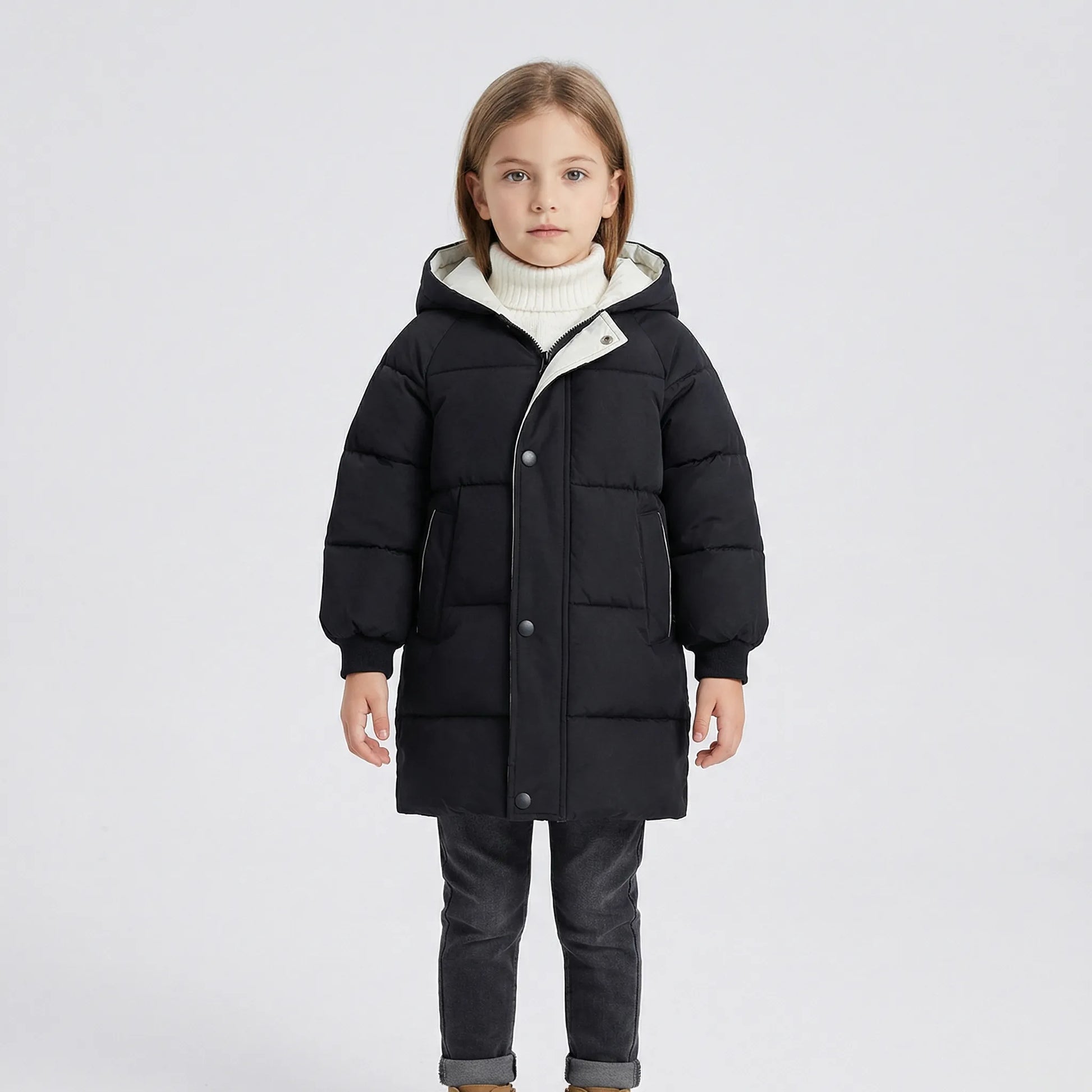 Gepolsterte Kinderjacke Für Herbst Und Winter - Billie
