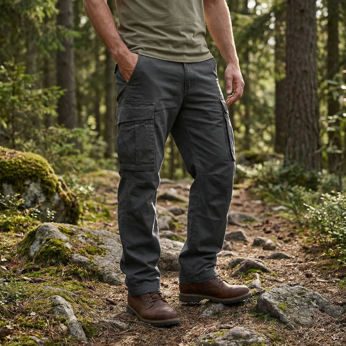Gerade Geschnittene Arbeitshose - Kian