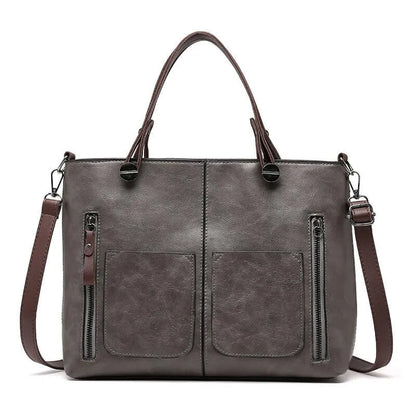Geräumige Schultertasche Mit Griffen - Noemi