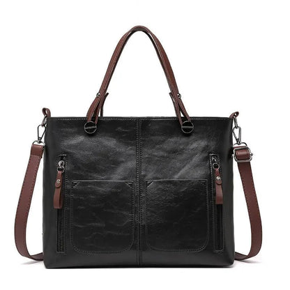 Geräumige Schultertasche Mit Griffen - Noemi