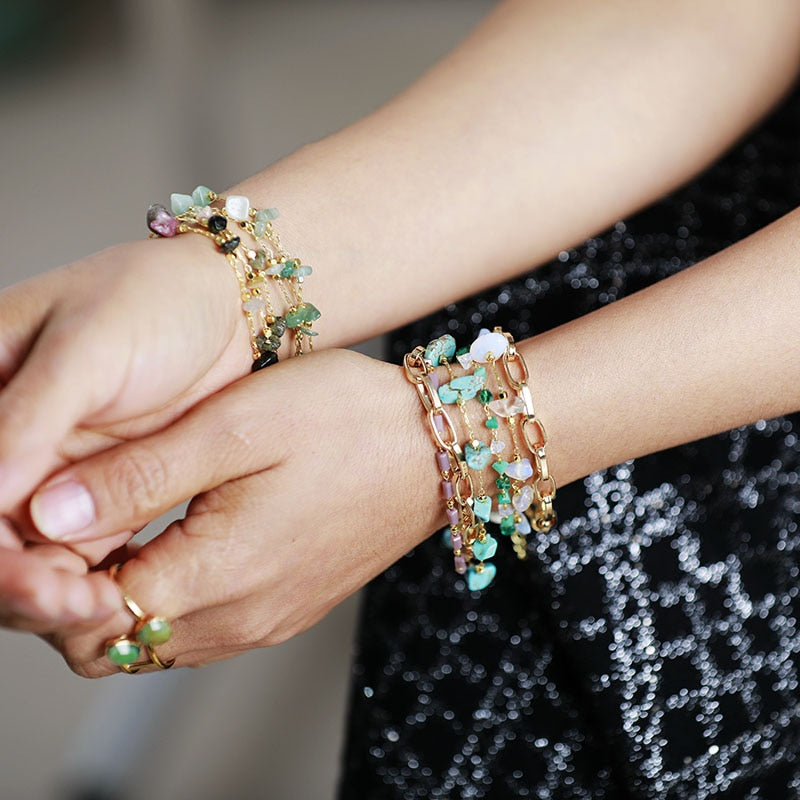Geschichtetes Armband - VibeCharm 