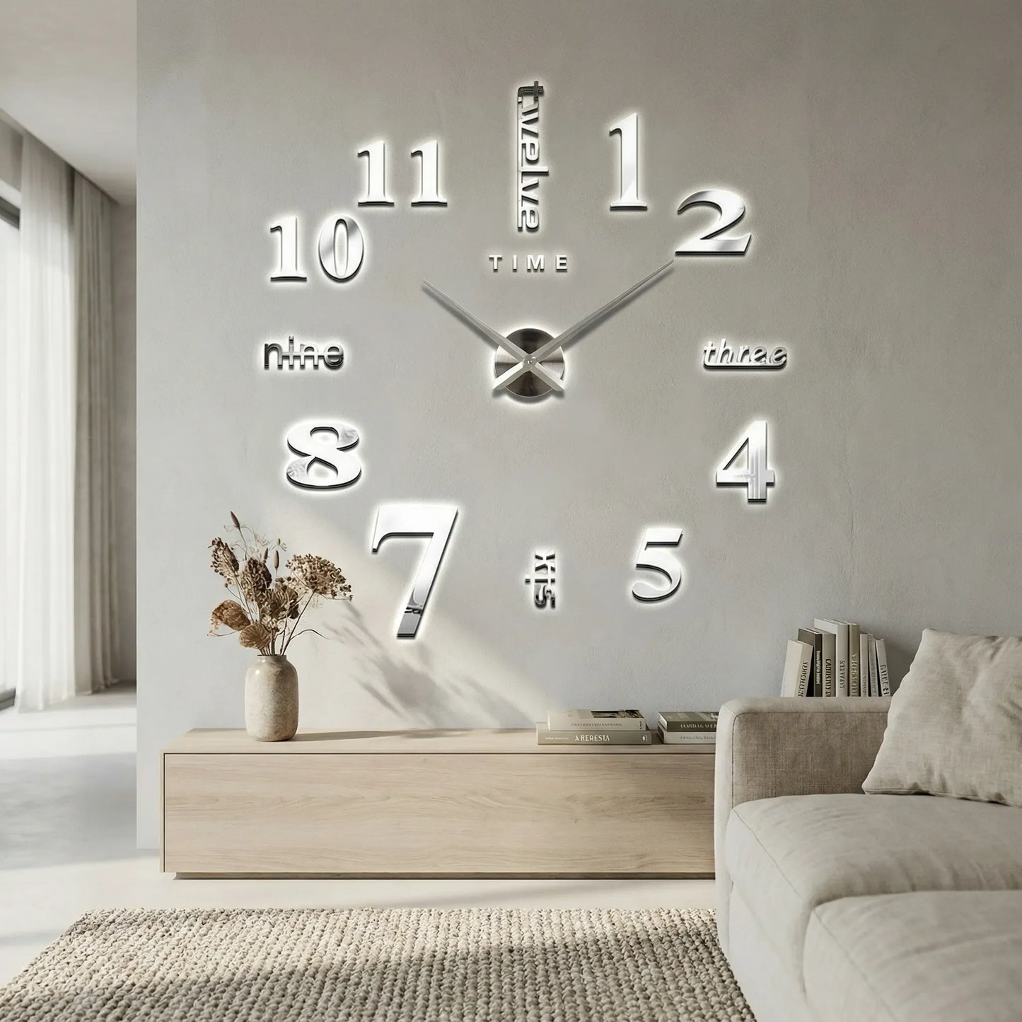 Große Dekorative Wanduhr - ReflectaLux