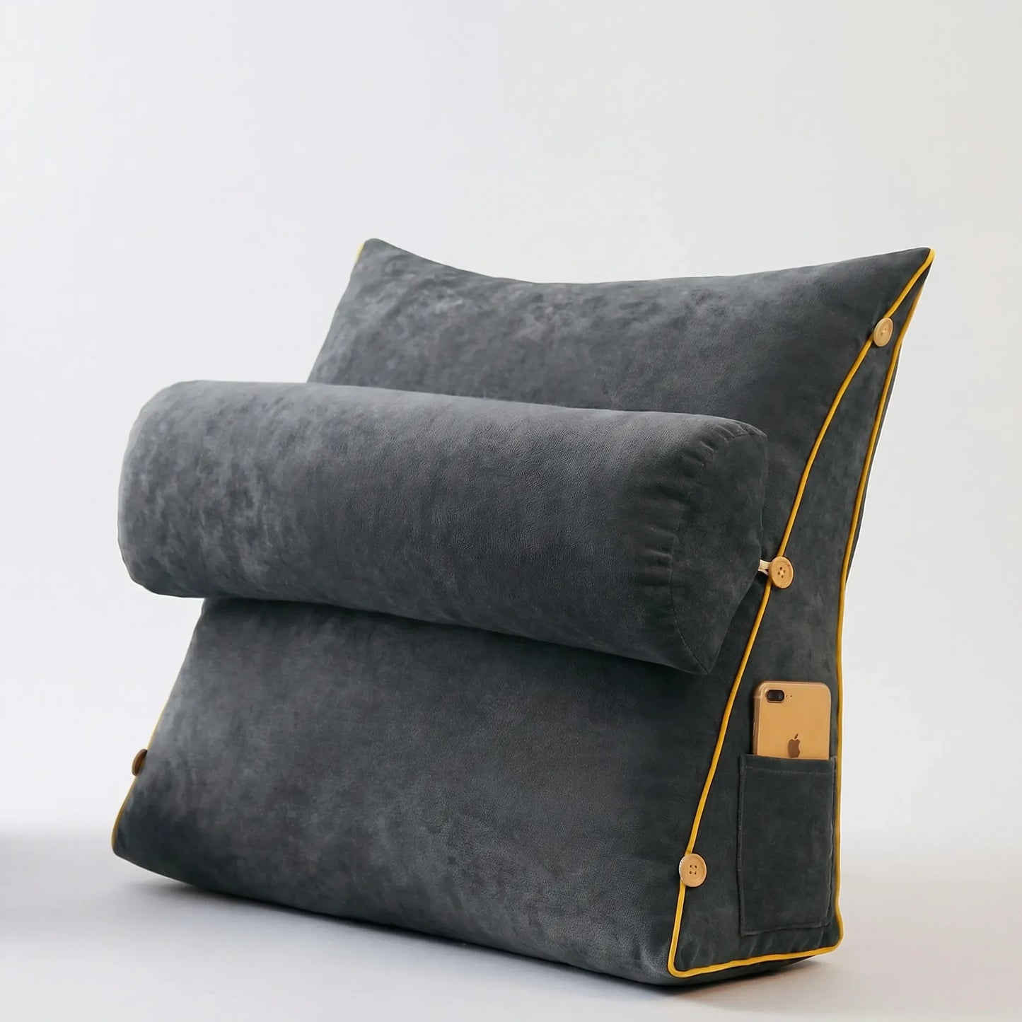 Großes Keilkissen Mit Rückenlehne - LuxeRest