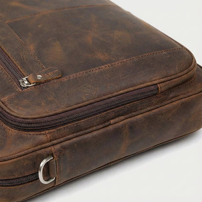 Grote Leren Laptoptas - Durabinder