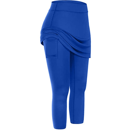 Herbstliche Rock-Leggings mit praktischen Seitentaschen – Mireille