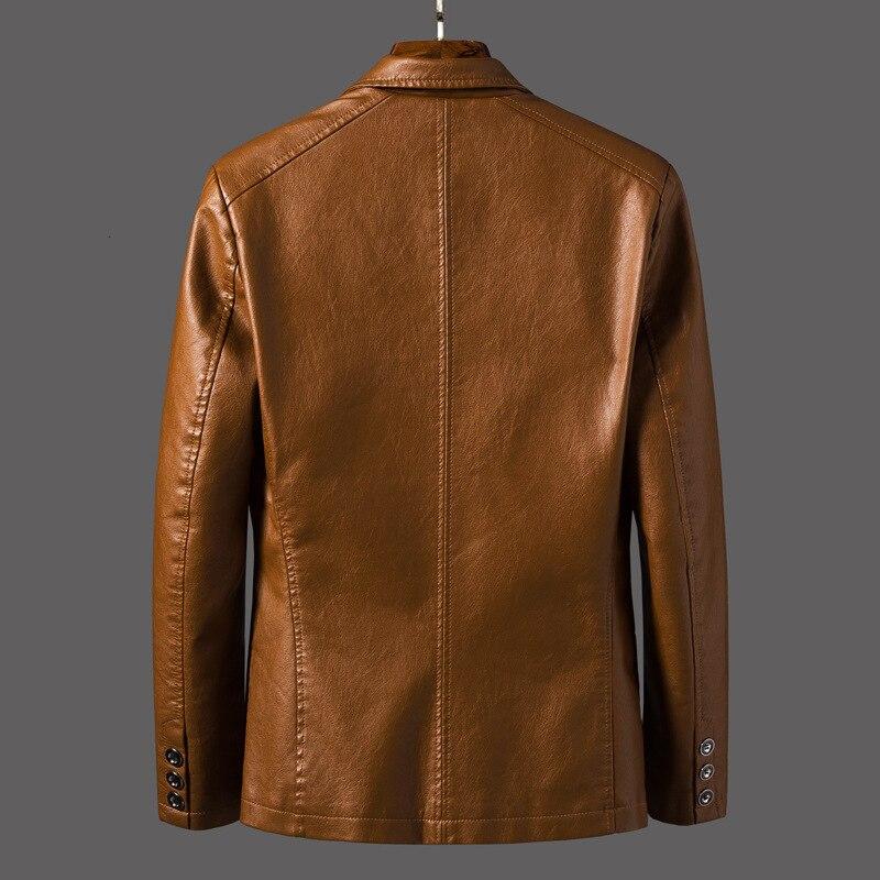 Herren-Lederblazer – Leonardo Herbstedition
