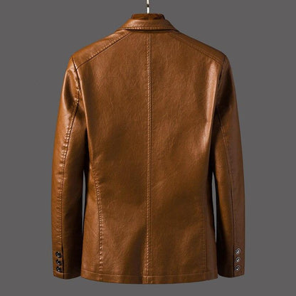 Herren-Lederblazer – Leonardo Herbstedition