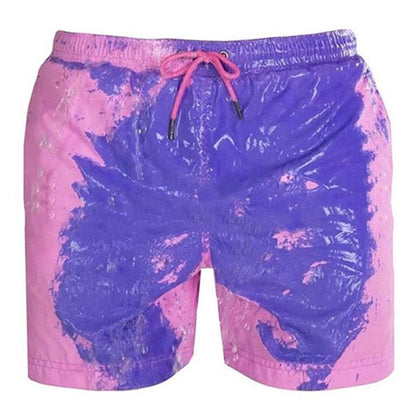 Farbwechselnde Herren-Badeshorts mit Thermoeffekt – Sommer-Highlight 2025