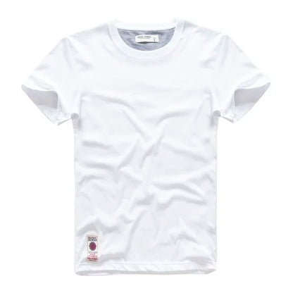 Klassisches Baumwoll-T-Shirt mit zeitlosem Look – Victor