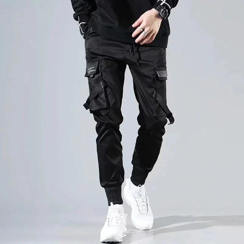 Herbstliche Multi-Pocket Hip-Hop Herren Cargo Hose – Dante