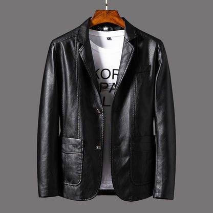 Herren-Lederblazer – Leonardo Herbstedition