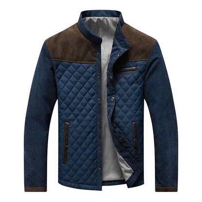 Retro Windjacke mit Stehkragen für Herren – Herbstzauber in Orlando