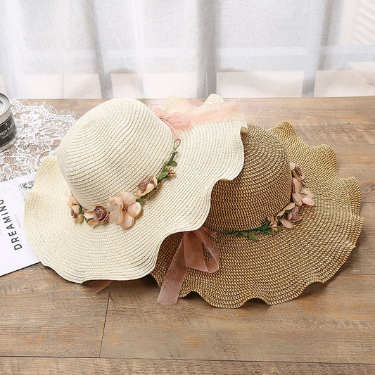 Sommerhut mit Blumenmuster – Liora