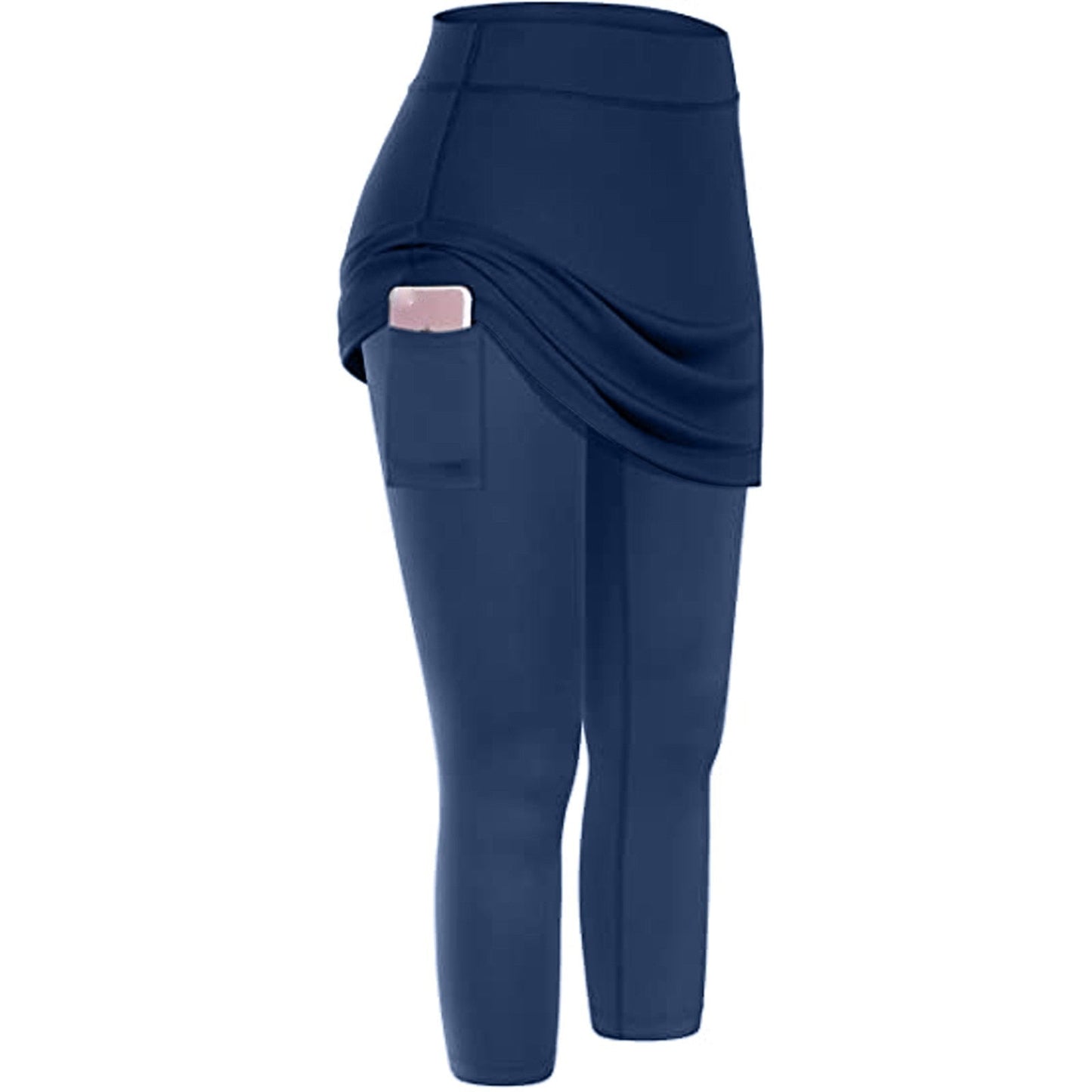 Herbstliche Rock-Leggings mit praktischen Seitentaschen – Mireille