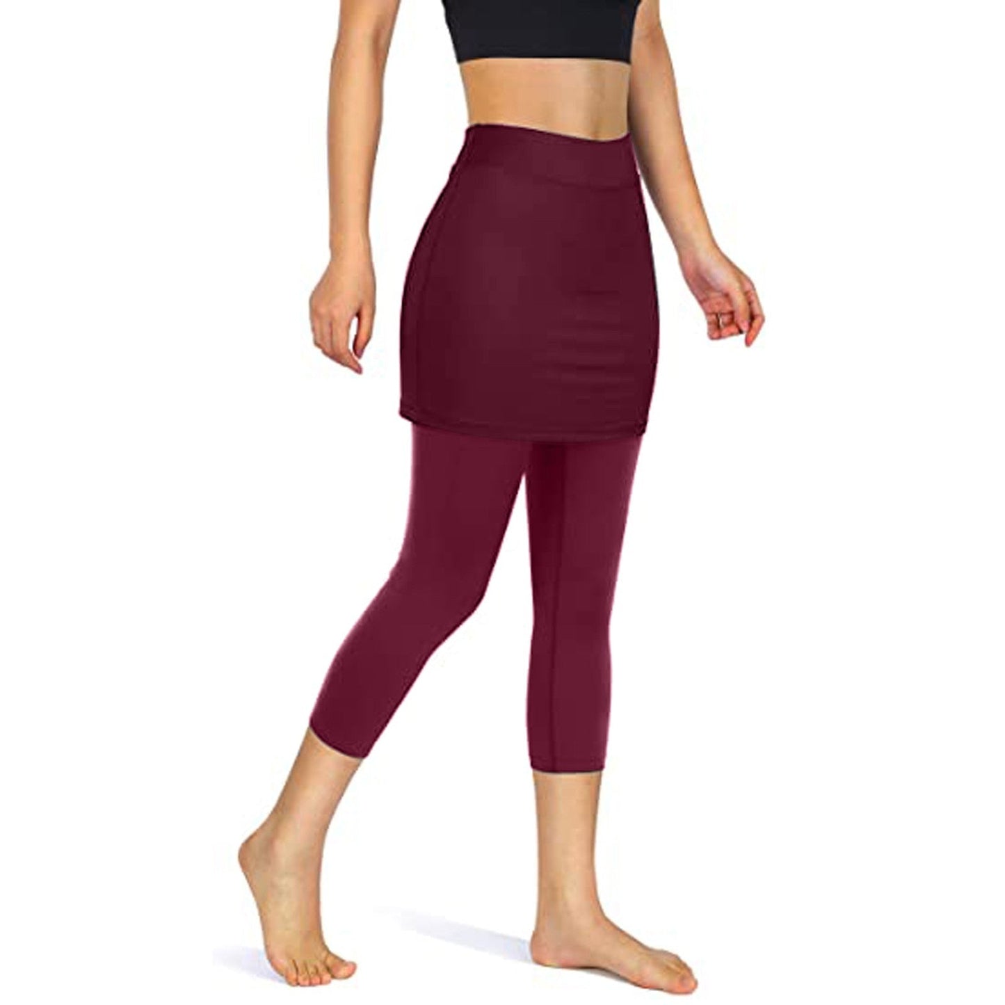 Herbstliche Rock-Leggings mit praktischen Seitentaschen – Mireille