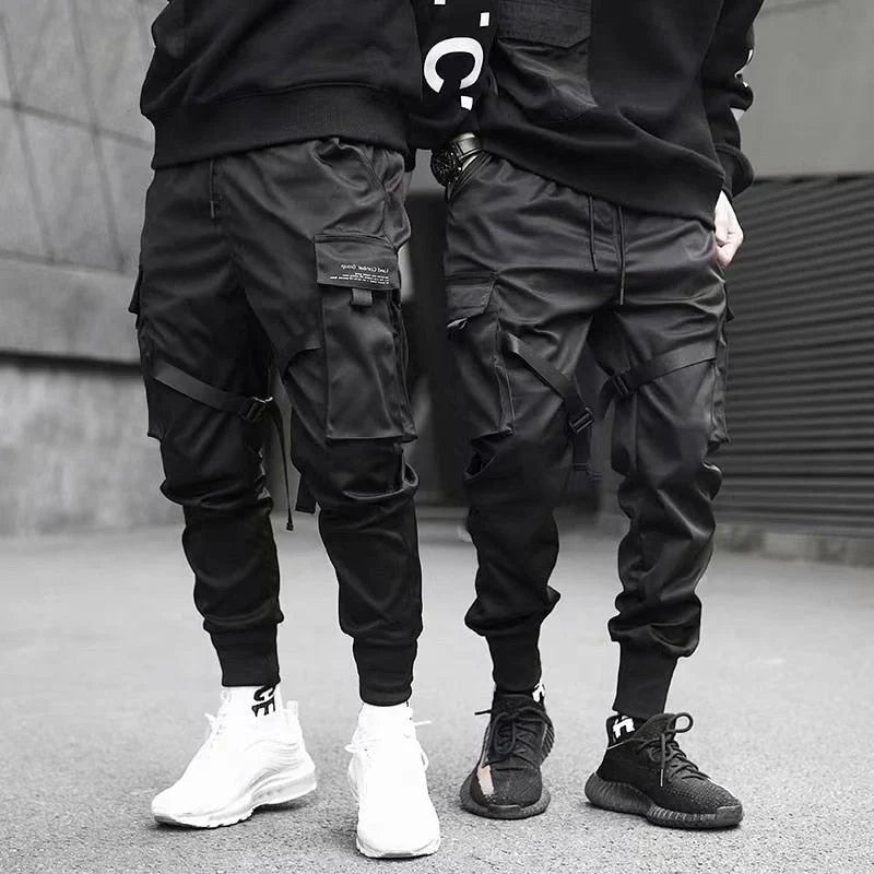 Herbstliche Multi-Pocket Hip-Hop Herren Cargo Hose – Dante