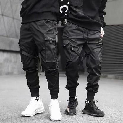 Herbstliche Multi-Pocket Hip-Hop Herren Cargo Hose – Dante