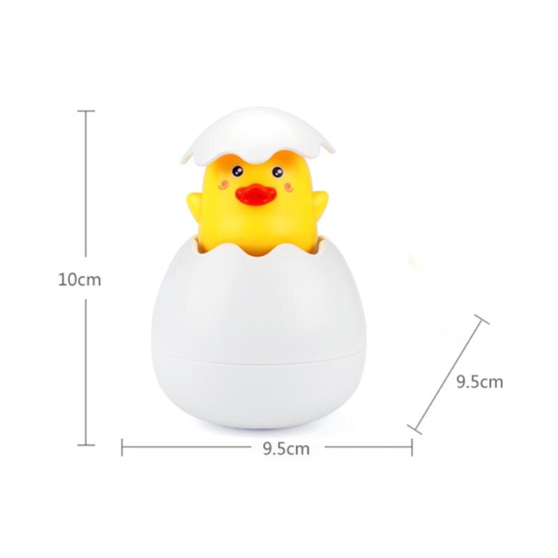 Schlüpf-Ei Badespielzeug mit Tierfigur – 1+1 Gratis – Ente, Dino & Pinguin