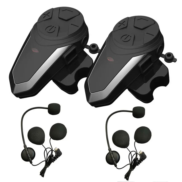 Motorradhelm Bluetooth-Intercom mit FM & 1000 m Reichweite – RoadLink S3