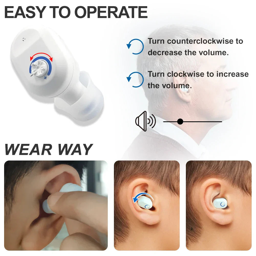 Mini In-Ear Hörgeräte – ClearMini 2026