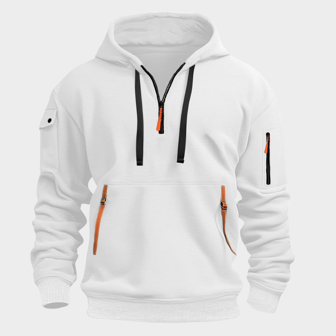 Halbzip Kapuzenpullover Herren - Diego