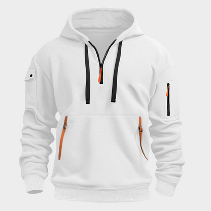 Halbzip Kapuzenpullover Herren - Diego