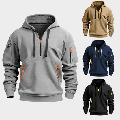 Halbzip Kapuzenpullover Herren - Diego