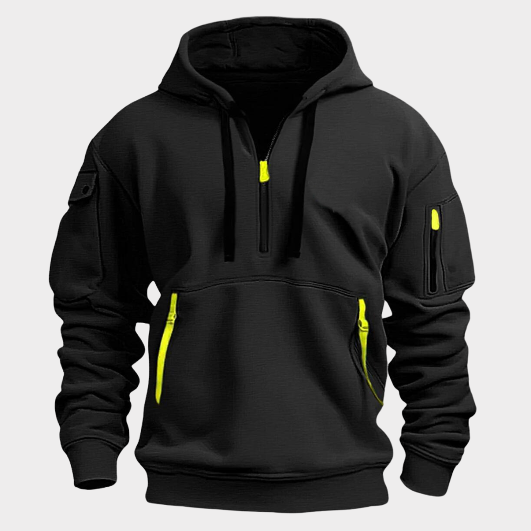Halbzip Kapuzenpullover Herren - Diego