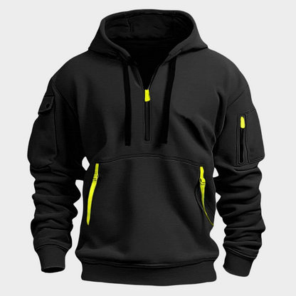 Halbzip Kapuzenpullover Herren - Diego