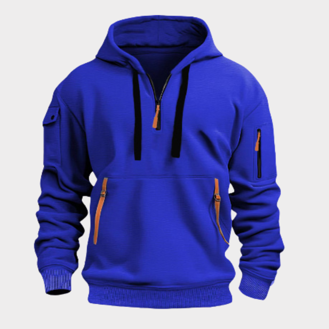 Halbzip Kapuzenpullover Herren - Diego