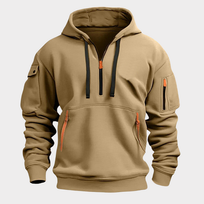 Halbzip Kapuzenpullover Herren - Diego