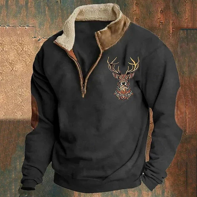 Halbzip Pullover Mit Kragen - Arvid