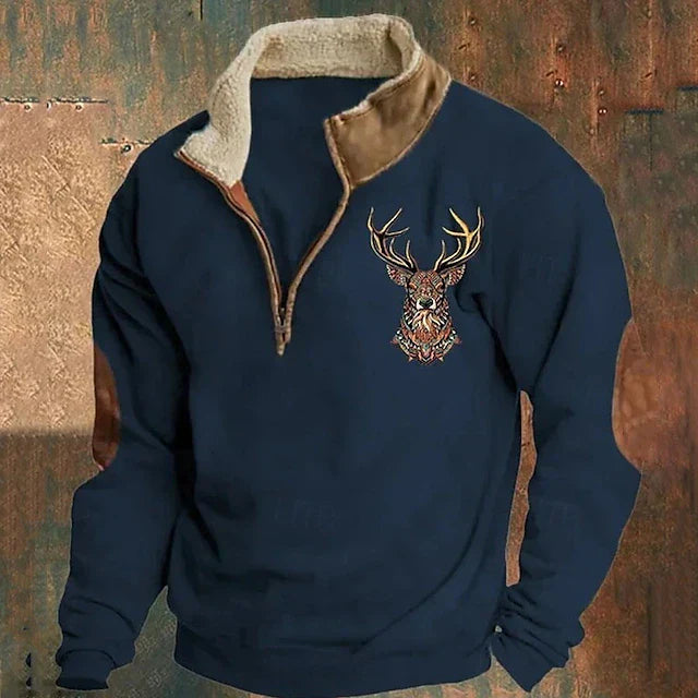 Halbzip Pullover Mit Kragen - Arvid
