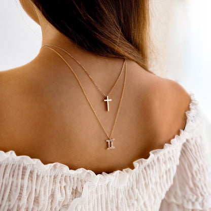 Halskette Mit Kreuz - EternalJewelry 