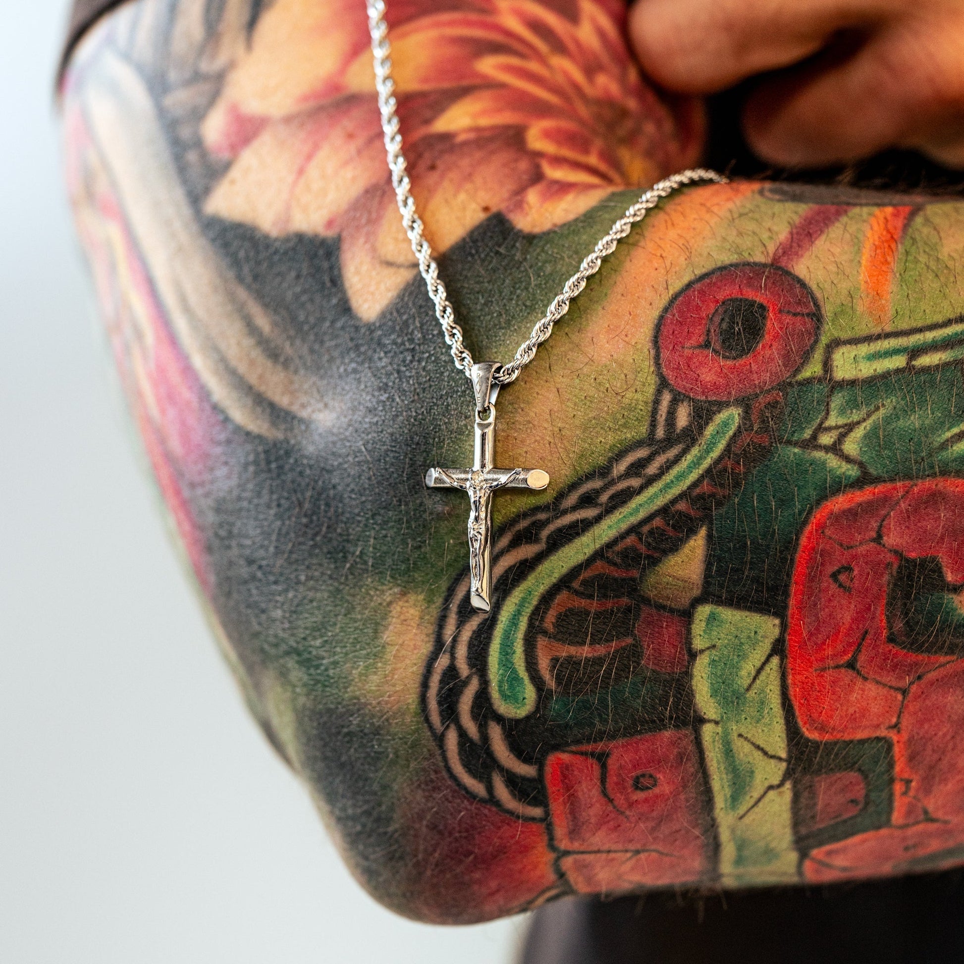 Halskette Mit Kreuz - FaithChain 