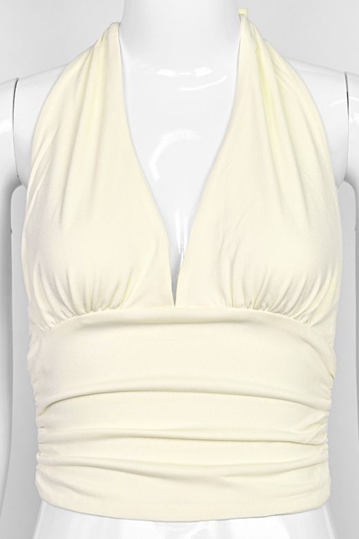 Halter Neck Bodycon Top - Michaela