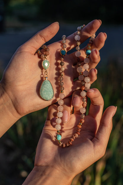 Handgefertigte Mala-Kette - SoulNecklace 