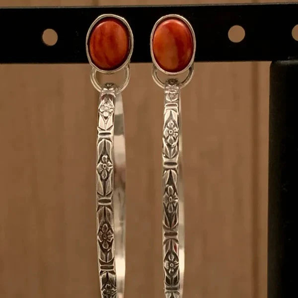Handgefertigte Ohrringe - VintageGlam 