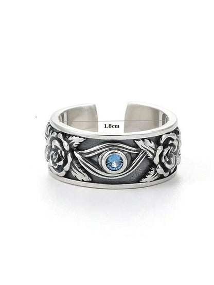 Handgefertigter Silberring - ProtectionRing 