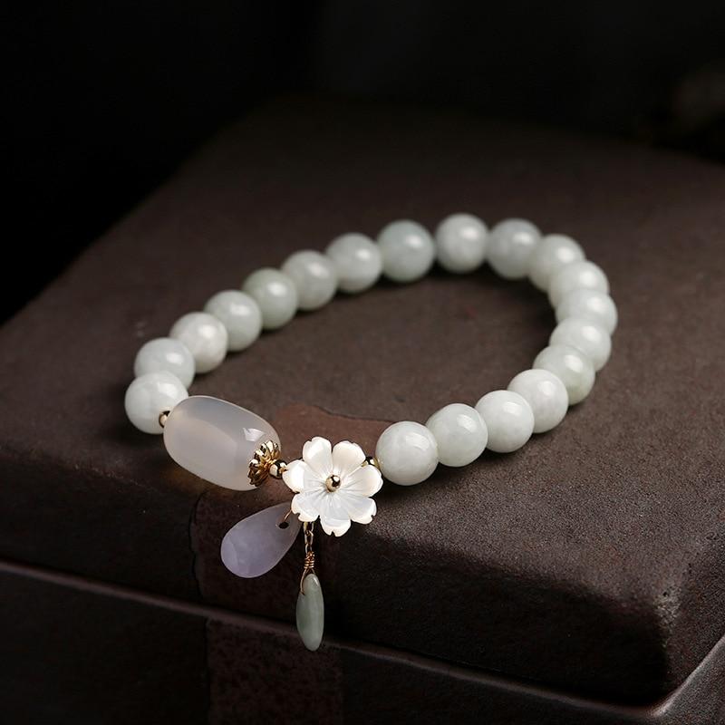 Handgefertigtes Armband - JadeGlow 
