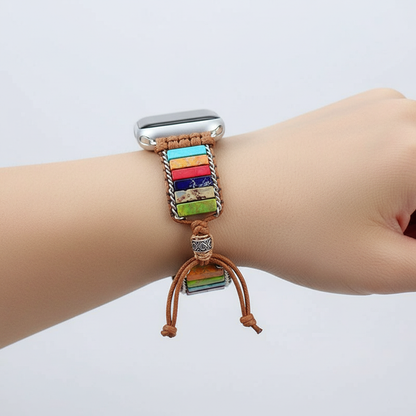 Handgefertigtes Wickelarmband - ChakraBand 