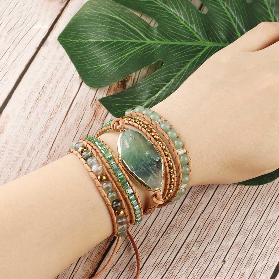 Handgefertigtes Wickelarmband - HarmonyBand 