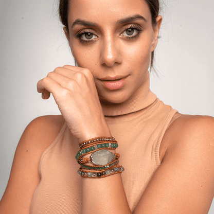 Handgefertigtes Wickelarmband - HarmonyBand 
