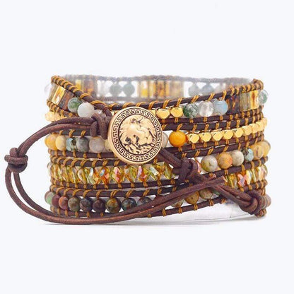 Handgefertigtes Wickelarmband - LunaWrap 