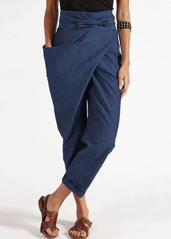 Herbstliche Modische Damen Haremshose mit hoher Taille – Romy