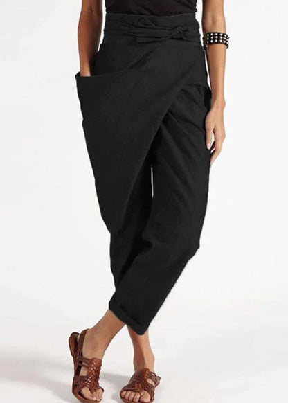 Herbstliche Modische Damen Haremshose mit hoher Taille – Romy