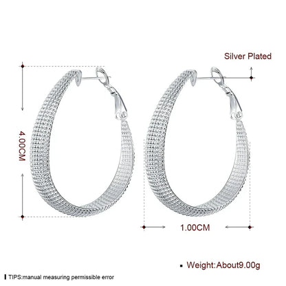 Hängende Ohrringe Aus Silber - SilverShine 