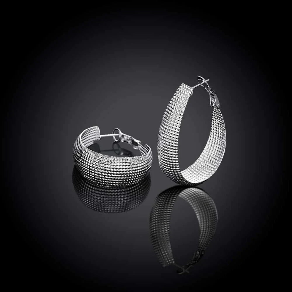 Hängende Ohrringe Aus Silber - SilverShine 