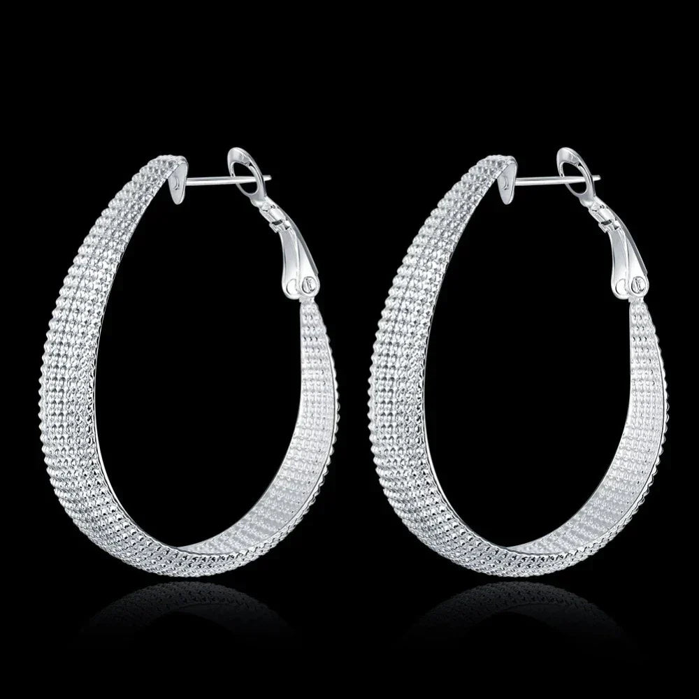 Hängende Ohrringe Aus Silber - SilverShine 