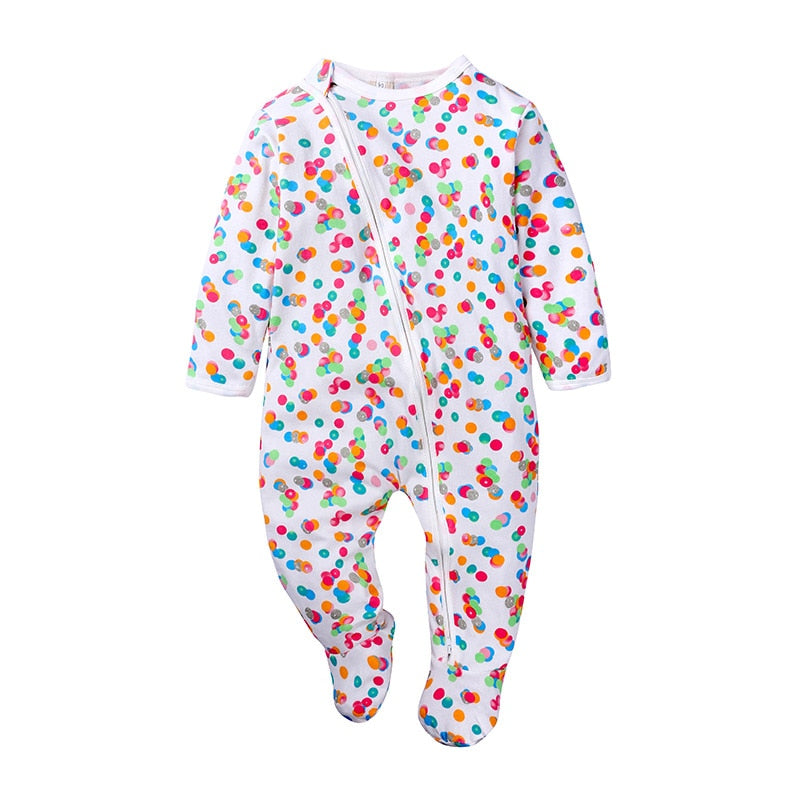 Wärmender Baby-Schlafstrampler mit Reißverschluss – KuschelWickel